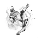 capoeira  tattoo design idea