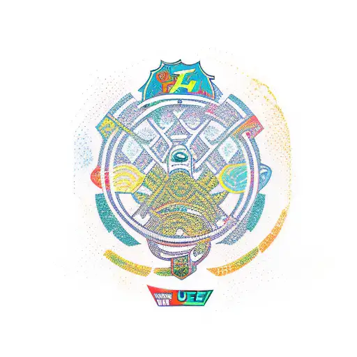 Hurley, Roxy, Reef, & Santa Cruz logos tattoo design idea