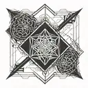 bdsm logo tattoo design idea