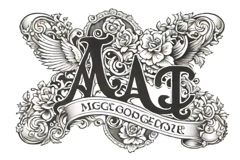 McGregor family name tattoo design idea