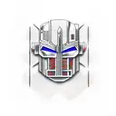 optimus prime tattoo design idea
