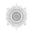 Turkish eye tattoo design idea