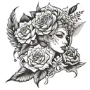 We are consciousness tattoo design idea