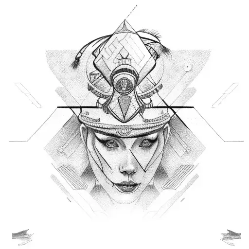 air force chief headress  tattoo design idea
