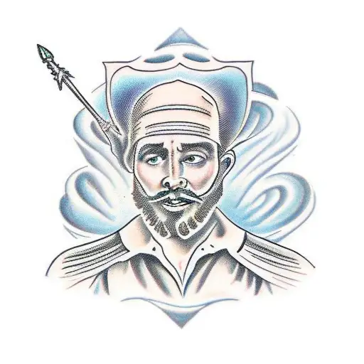 biblical gideon tattoo design idea