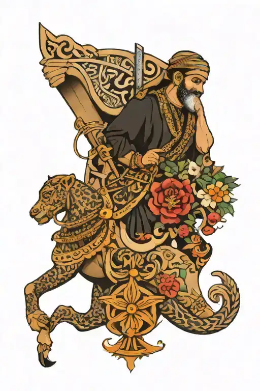 iraq culture tattoo design idea