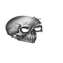 a skull and crossbones tattoo design idea