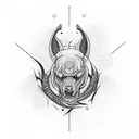 ulcerative colitis survivor & work is sales & hodybuilding & gaming tattoo design idea