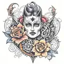 DC tattoo design idea