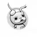 Erik from animal crossing  tattoo design idea