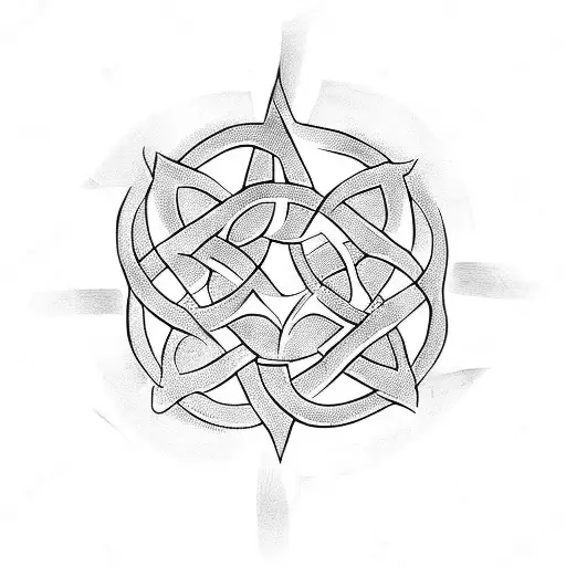 Celtic Knot tattoo design idea