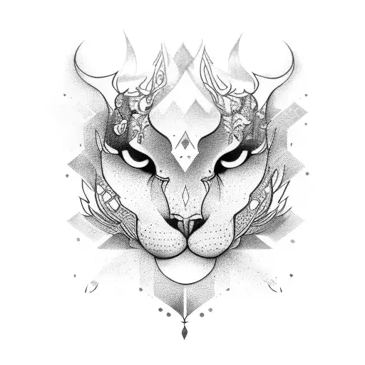 Nordic tattoo involving the name Nora  tattoo design idea