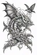 risk taker tattoo design idea