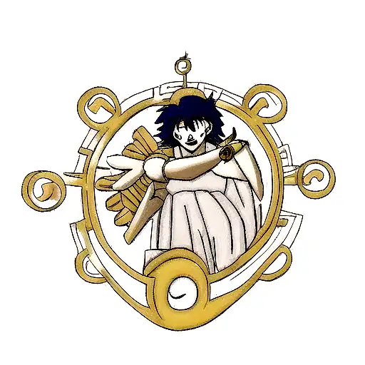 Kairos Greek god  tattoo design idea