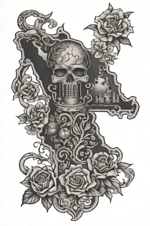 Massachusetts tattoo design idea
