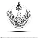 minimalist stoic cardinal virtues discipline Justice wisdom courage symbols cross x tattoo design idea