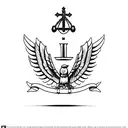 minimalist stoic cardinal virtues discipline Justice wisdom courage symbols cross x tattoo design idea