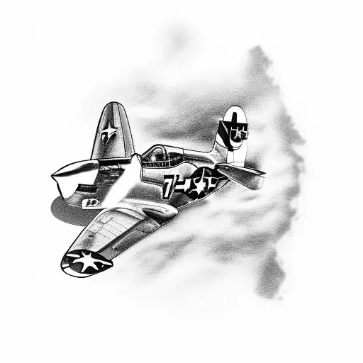 P-51, Ford Mustang, Michael Jordan tattoo design idea