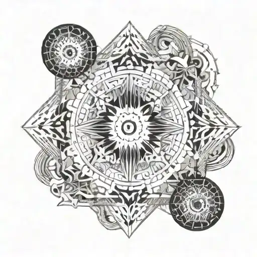 the suns gonna rise tomorrow somewhere on the east side of sorrow  tattoo design idea