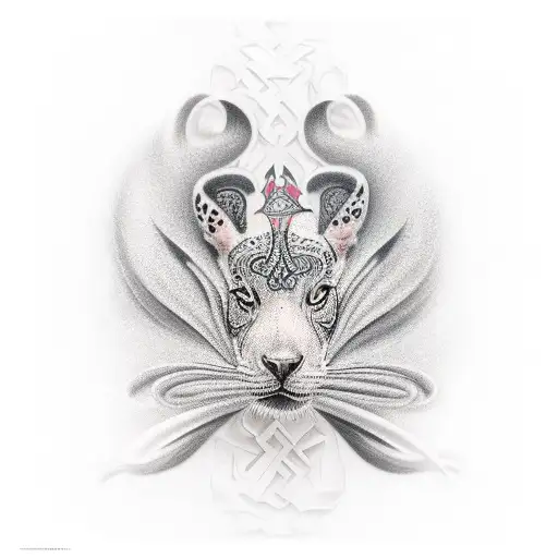 Dua Lipa tattoo design idea