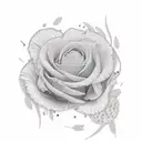 Dua Lipa tattoo design idea