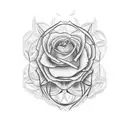 Dua Lipa tattoo design idea