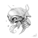 Maverick, Alien,  tattoo design idea