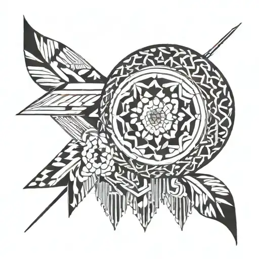 Mauri tattoos inspired tattoo design idea