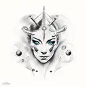 Incorporate elements of Banda Evanescence into a tattoo featuring galhos de árvores e borboletas in a sketch style tattoo design idea