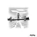 Mackinac bridge  tattoo design idea
