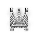 Mackinac bridge  tattoo design idea