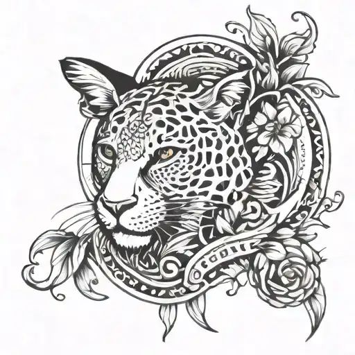 south africa coast tattoo design idea
