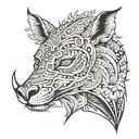 south africa coast tattoo design idea