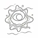 fried egg tattoo design idea