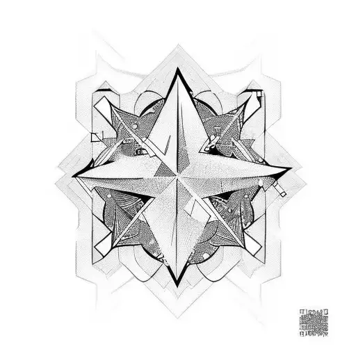 y2k  star tattoo design idea