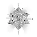 y2k  star tattoo design idea