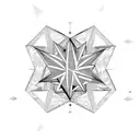y2k  star tattoo design idea
