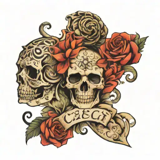 bowing to czech poets tattoo design idea