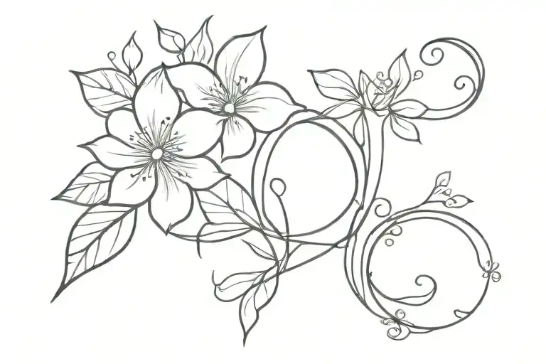 ayushi written tattoo design idea