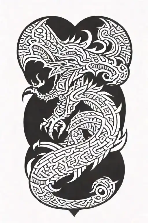 monster hunter monster tattoo design idea