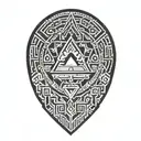 Aztec tattoo design idea