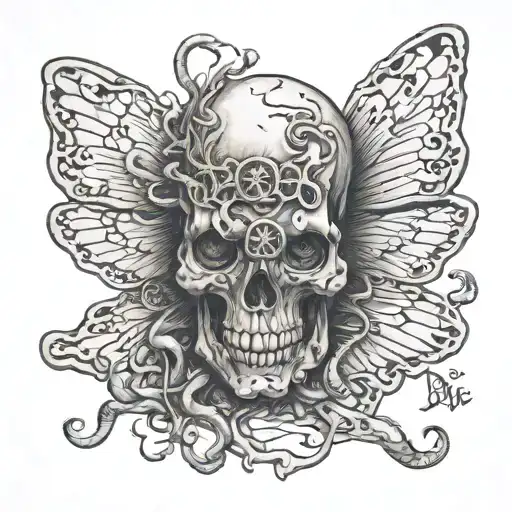 I'm afraid to live but I'm afraid to die tattoo design idea