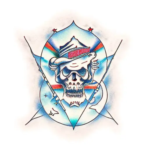 live Young ,wild and free tattoo design idea