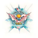 live Young ,wild and free tattoo design idea