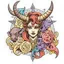 Taurus, Pisces, Libra tattoo design idea