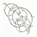 Taurus, Pisces, Libra tattoo design idea