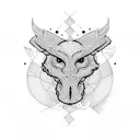 Traveling 90s tattoo design idea