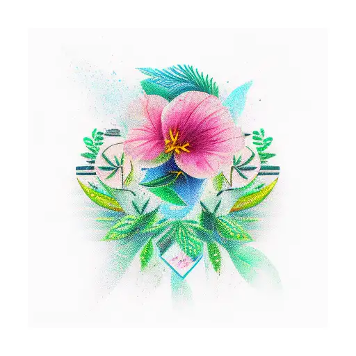 laurel tattoo design idea