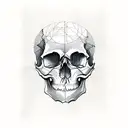 skull clock rose sand timer sleeve  tattoo design idea