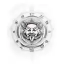 anonymous  tattoo design idea